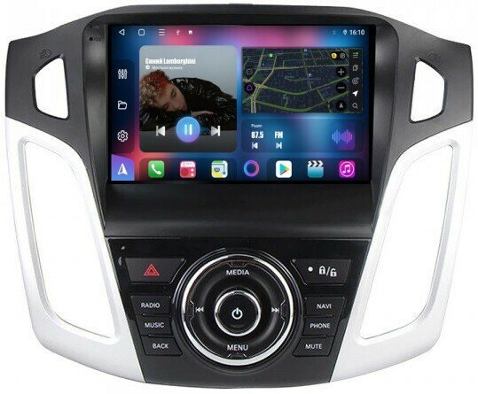 Магнитола для Ford Focus 3 2011-2019+ - FarCar TM150/501M Android 10, 8-ядер, 2Гб-32Гб, QLED экран, CarPlay, SIM-слот