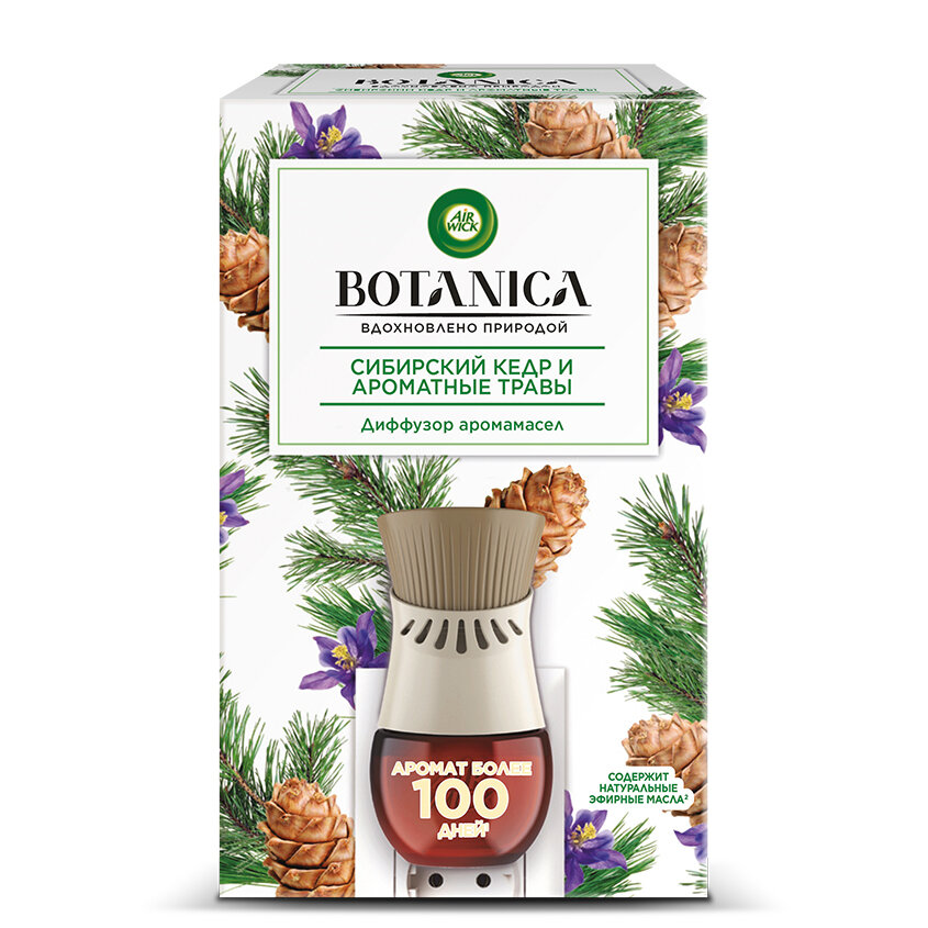 фото Диффузор аромамасел `AIR WICK` BOTANICA Сибирский кедр и ароматные травы