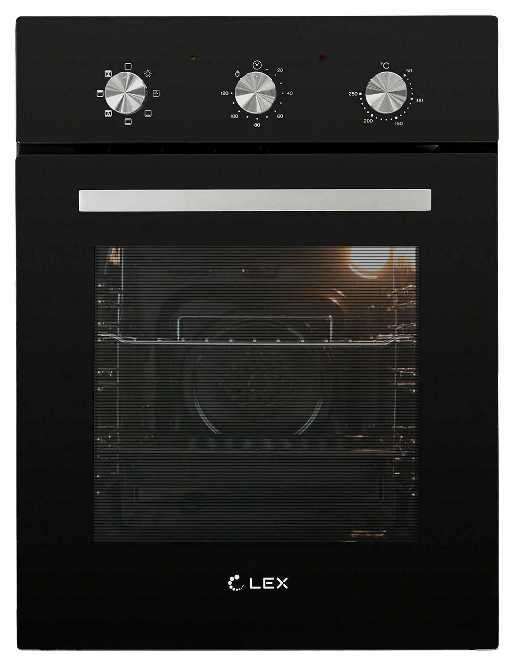 Духовой шкаф lex edm 4570 bl 96 фото