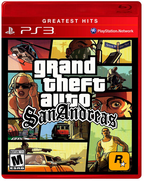 Игра Grand Theft Auto: San Andreas для PlayStation 3