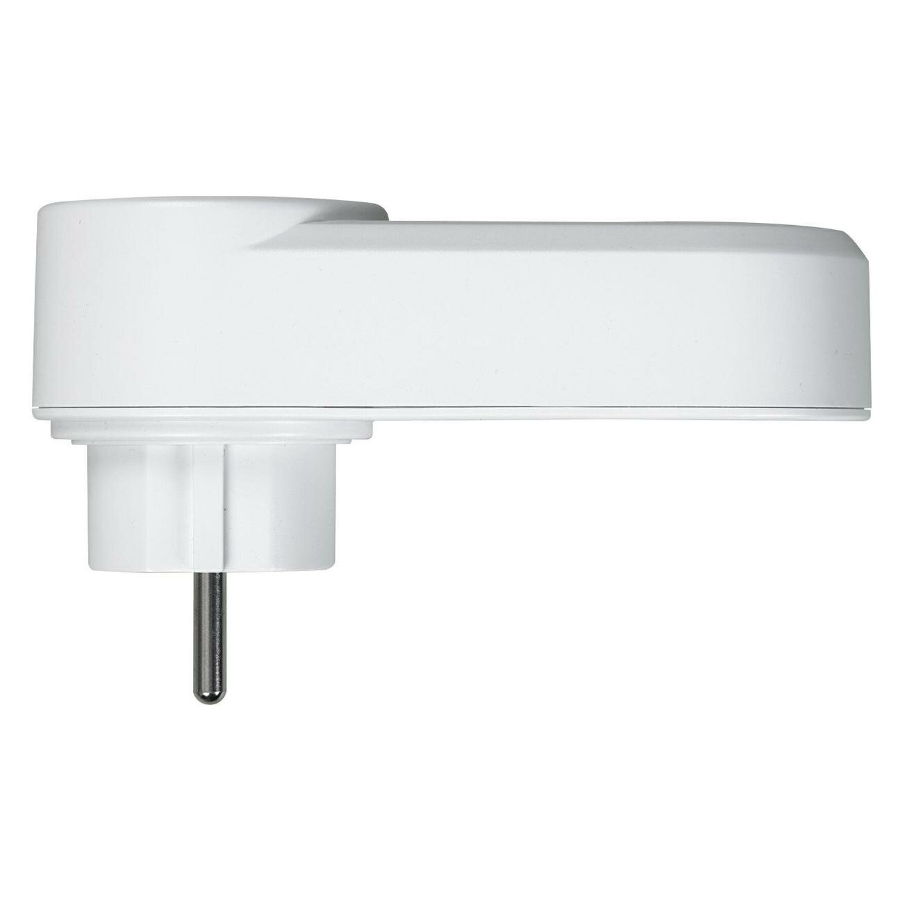 Розетка 1-пост. MOES Smart Socket ZP-LZ-EU2U, Zigbee, 110-240 В, 16А, белая - фото №3