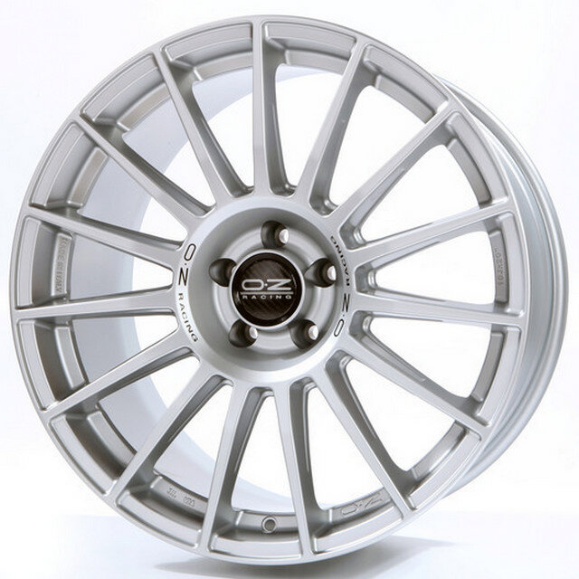 Колесный диск OZ Superturismo Dakar 8.5x20/5x112 D79 ET30 MATT RACE SILVER BLACK LETTERING