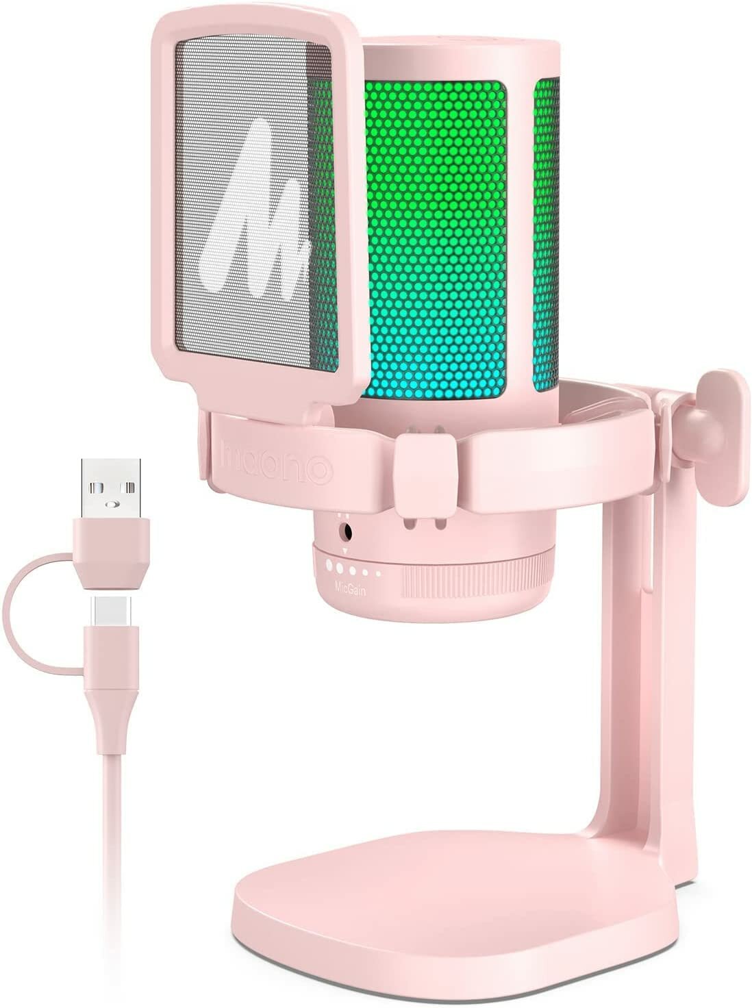 USB микрофон Maono DGM20 pink