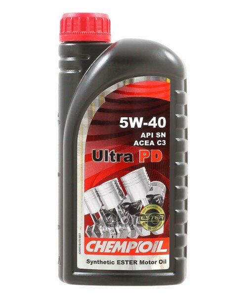 CHEMPIOIL 5W-40 Ultra Pd Api Sn/ Ch-4 C2/ C3 1Л (Синт. Мотор. Масло)