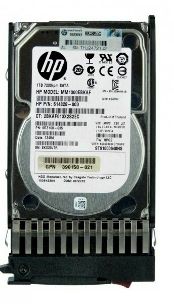 Жесткий диск HP 626162-001 1Tb SATAIII 2,5" HDD