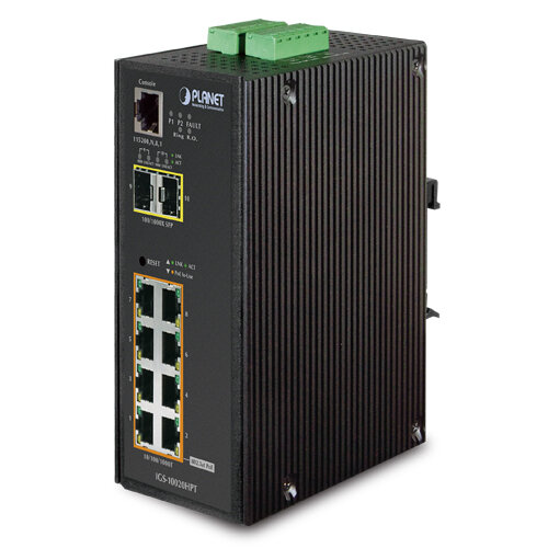 Коммутатор Planet Industrial IGS-10020HPT /PoE 306Вт./Управляемый Layer 2