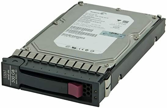 Жесткие диски HP Жесткий диск HP SATA 500GB 7.2K MDL 458928-B21