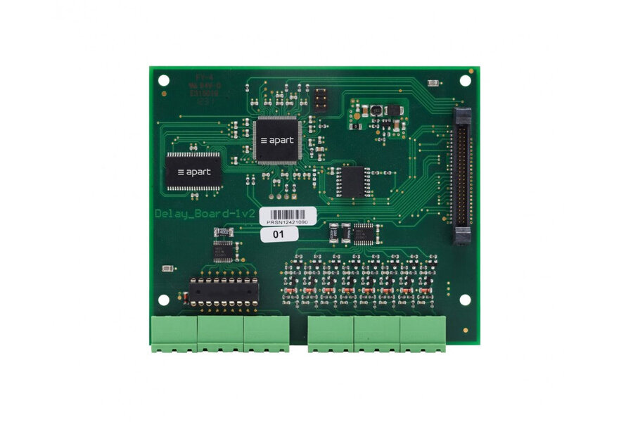 Плата расширения BIAMP [AC12.8FP] (APART) для AUDIO CONTROL 12.8: функции программируются в макрокоманды и вызываются на консоли DIMIC 12 (запись/воспроизведение/логич. вх. и вых. и др.)