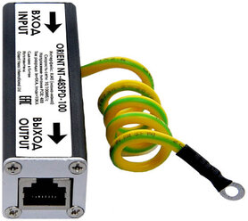 Грозозащита для витой пары POE / Ethernet | ORIENT NT-48SPD-100