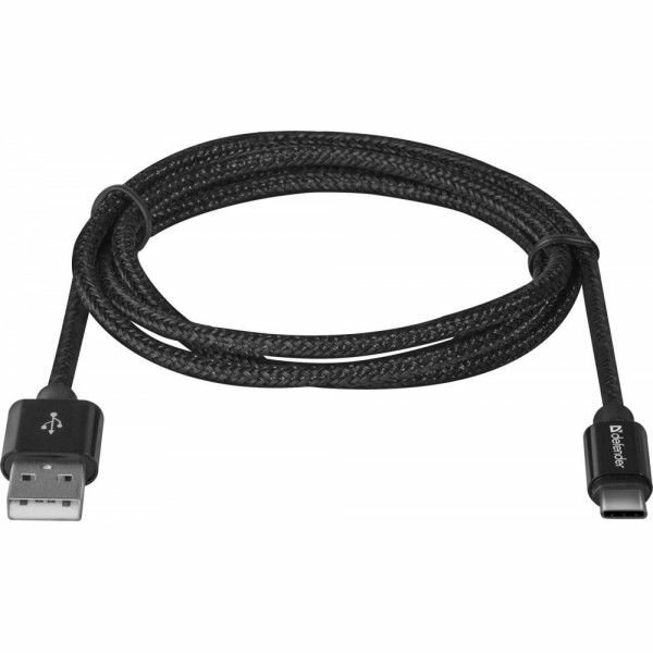 Кабель Defender USB09-03T 1M BLACK (87814)