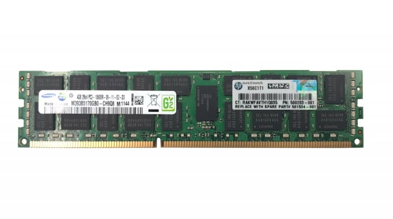 Оперативная память HP 501534-001 DDRIII 4Gb