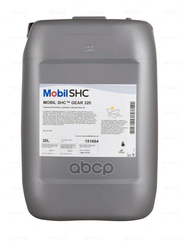 Mobil Shc Gear 320, 20l Mobil арт. 151664