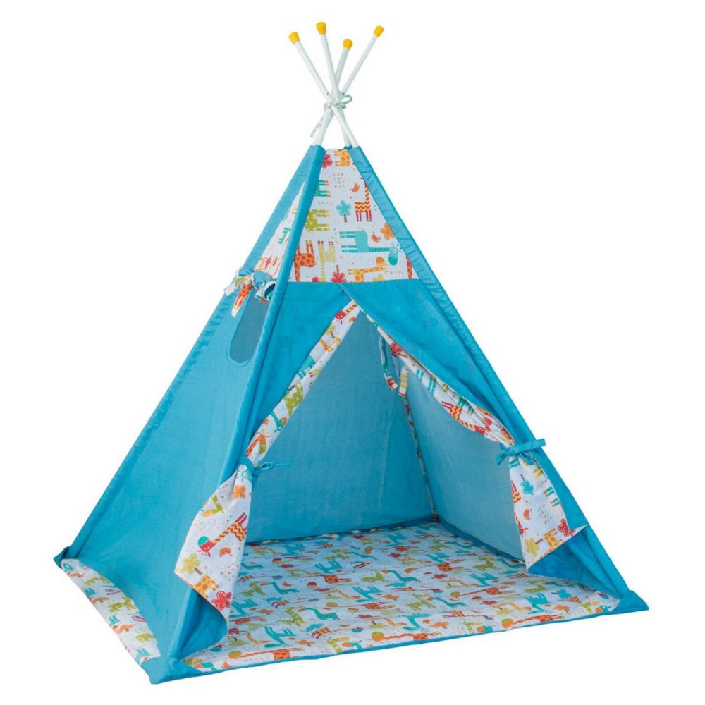 Палатка Polini Kids Жираф, голубой