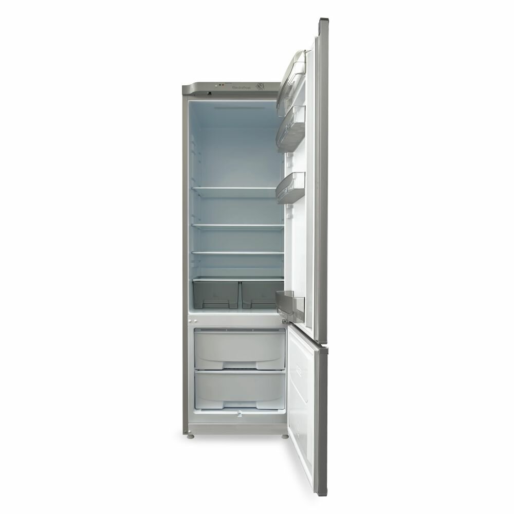 Холодильник Electrofrost 141-1 серебристый металлопласт - фотография № 3