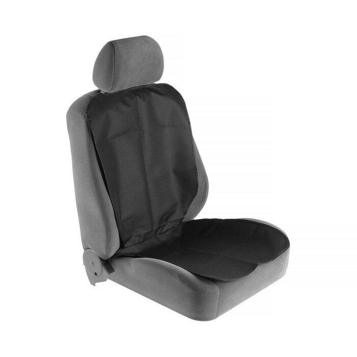 фото Защитная накидка под автокресло, 95 х 44 см, оксфорд, черный