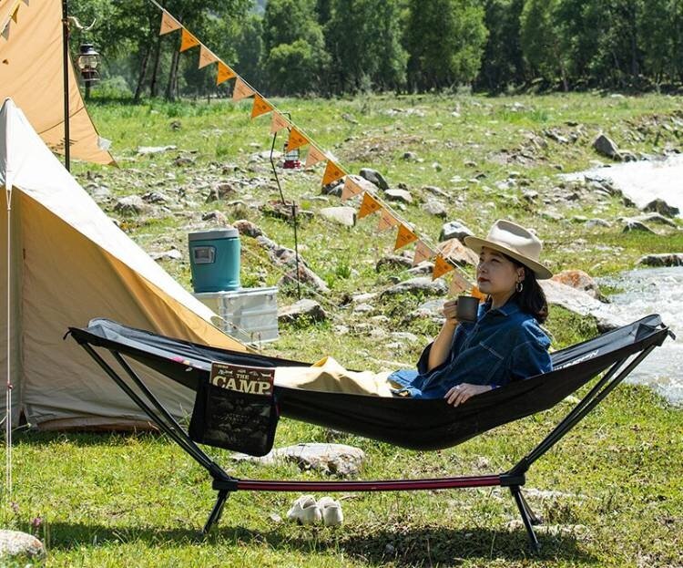 Гамак раскладной туристический Foldable Hammock - фотография № 2