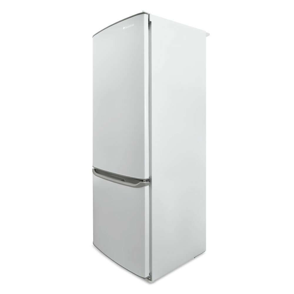 Холодильник Electrofrost 128 белый с серебристыми накладками - фотография № 3
