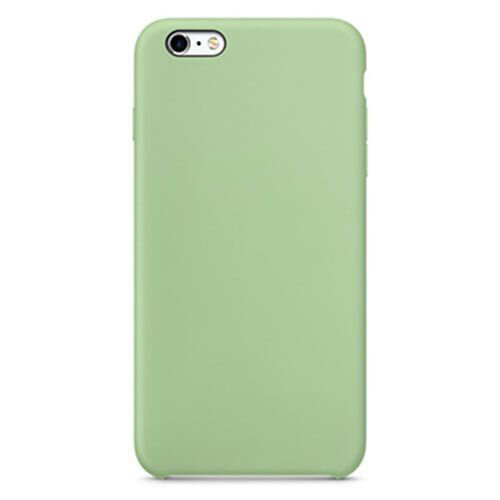 Силиконовый чехол для iPhone 7/8/SE 2020, Silicone Case, салатовый