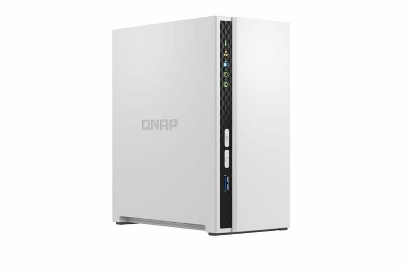 Сетевое хранилище QNAP SMB NAS 2 HDD trays. ARM 4-core Cortex-A55 2.0GHz ram 2 GB (max) 1x1GbE 2xUSB 2.0 port1xUSB 3.2 Gen 1