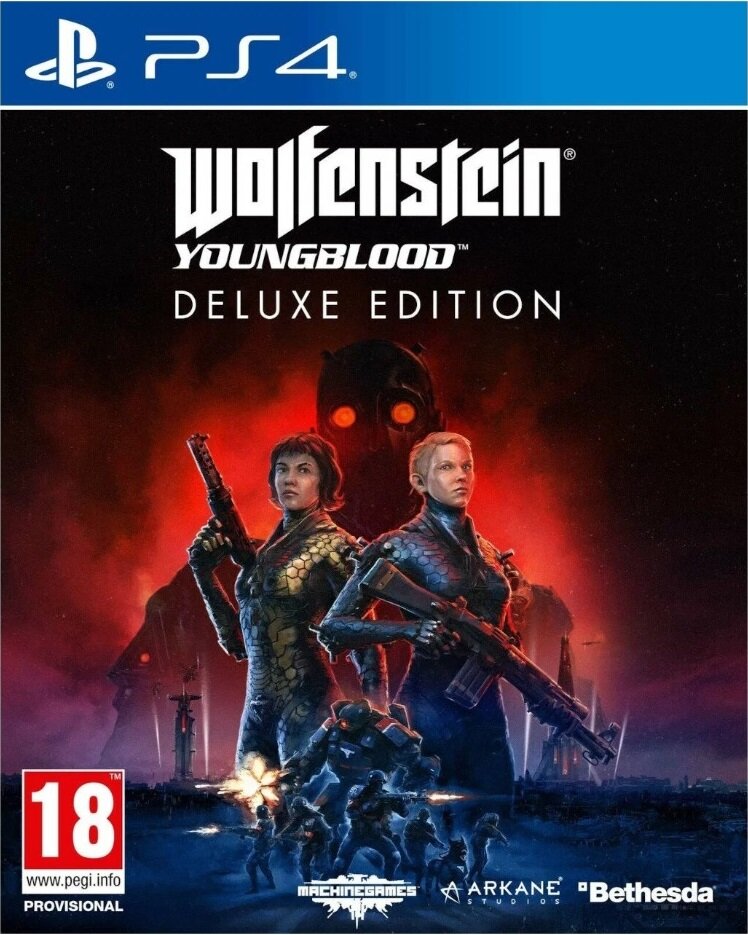 Игра Wolfenstein: Youngblood. Deluxe Edition (PlayStation 4 Русская версия)