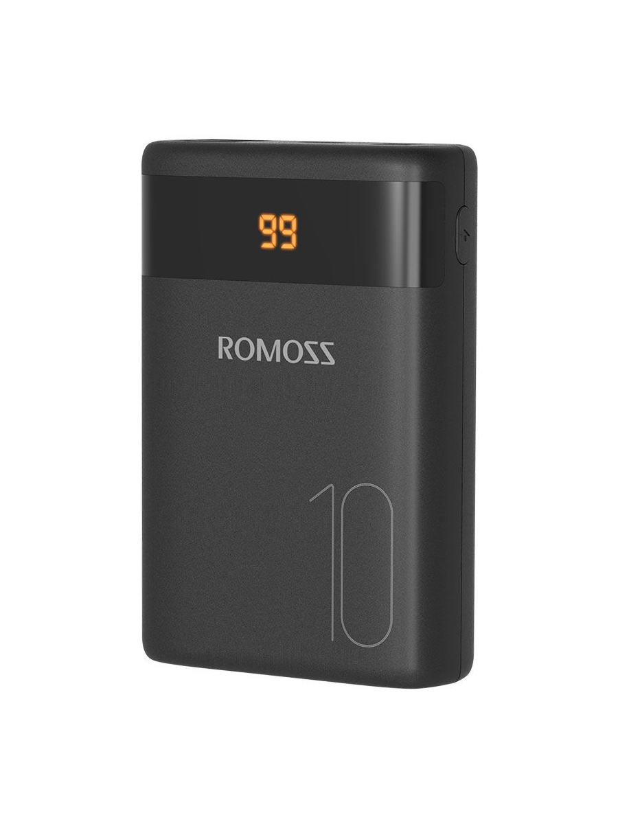 Внешний аккумулятор (Power Bank) Romoss Ares 10, черный