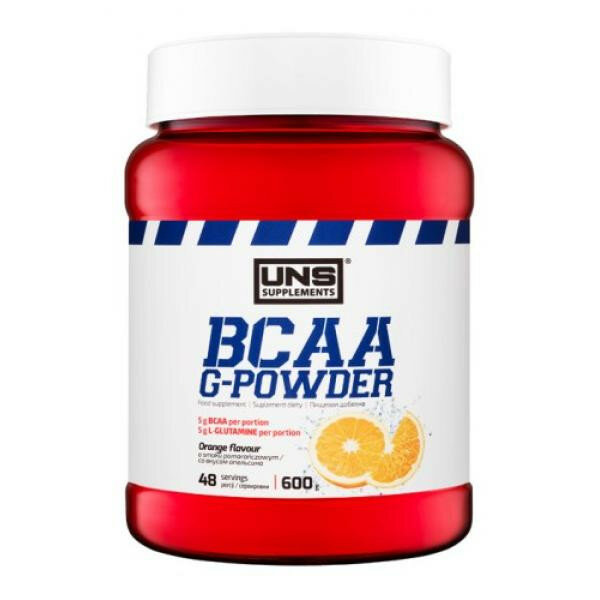 Bcaa G Power 600 gr Uns, 48 порции(й), апельсин