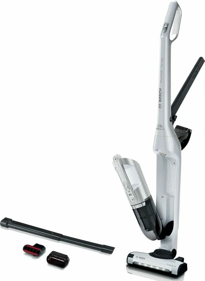 Aккумуляторный пылесос Bosch BBH3ALL28 сухая уборка белый