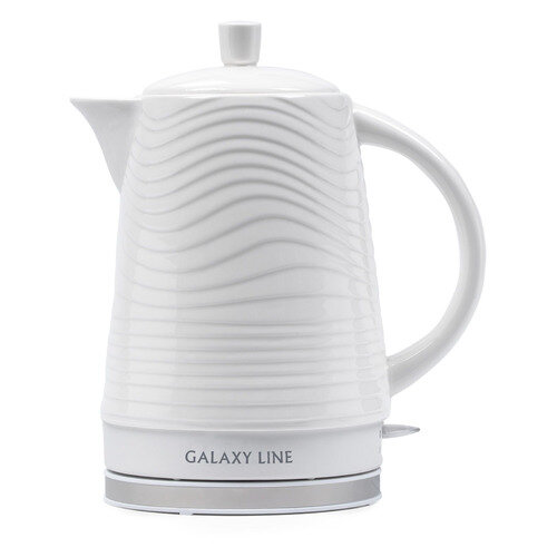 Чайник электрический GALAXY LINE GL 0508, 1400Вт, белый