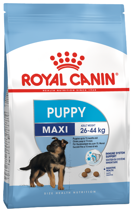 Сухой корм для щенков крупных пород Royal Canin Maxi Puppy с птицей 15 кг.