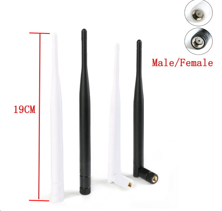 Wi-Fi антенна внешняя 2.4GHz 5dBi SMA Male 19см