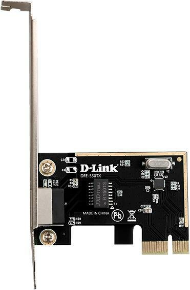 Сетевой адаптер Fast Ethernet D-LINK DFE-530TX PCI Express [dfe-530tx/e1a] - фото №1