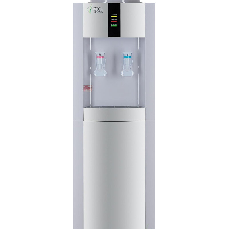 Кулер для воды напольный Ecotronic H1-LF White с холодильником - фотография № 4