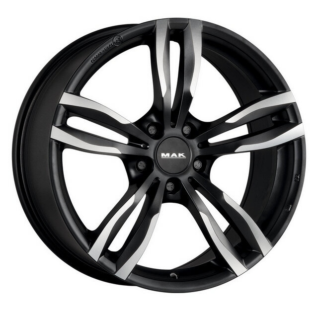   MAK Luft 8.5x19/5x120 D72.6 ET33 ICE BLACK