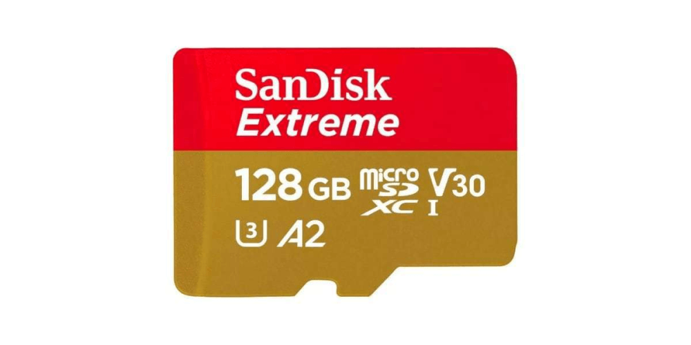 Microsdxc 128gb sandisk extreme