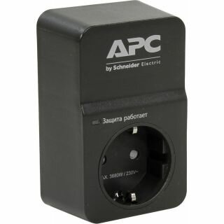 Сетевой фильтр APC by Schneider Electric PM1WB-RS (1 розетка) черный