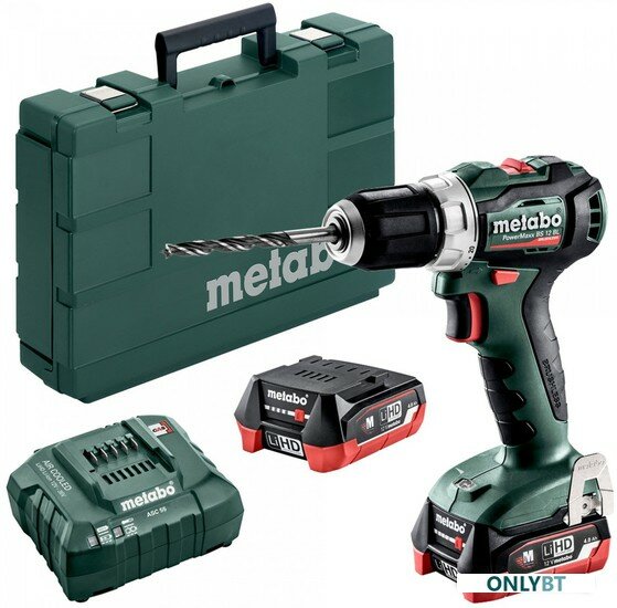  Metabo PowerMaxx BS 12 BL 601038800 ( 2-  4 Ah, )