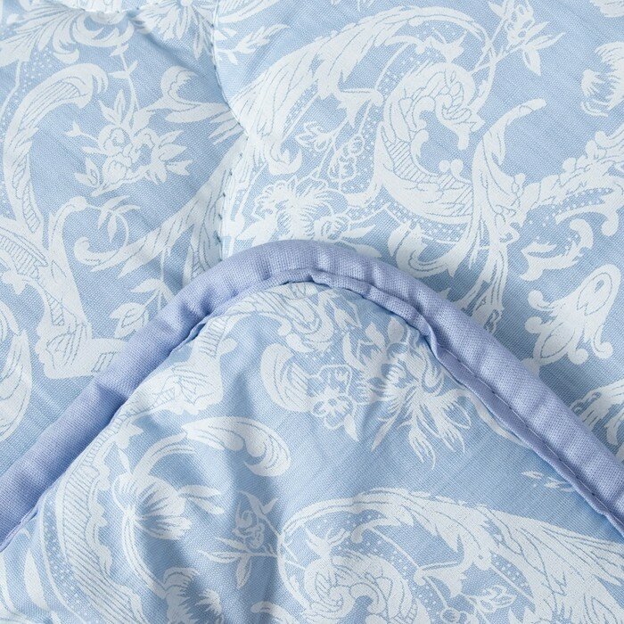 Одеяло всесезонное Адамас "Лебяжий пух", размер 110х140 ± 5 см, 300гр/м2, чехол поликоттон - фотография № 3