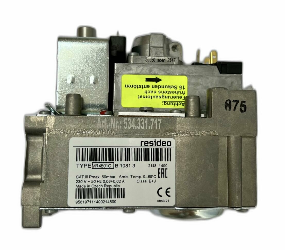 VR4601CB1081 Honeywell/Resideo Газовый клапан /7822390/