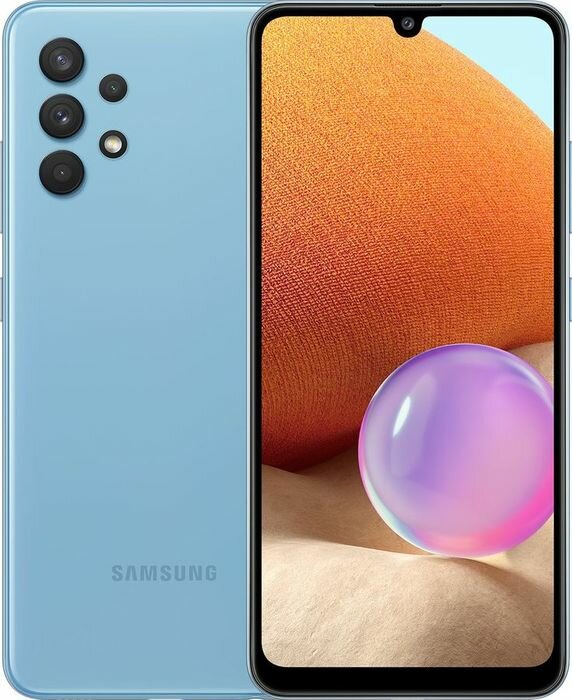 Смартфон Samsung Galaxy A32 4/128Gb (SM-A325FZBGCAU), голубой