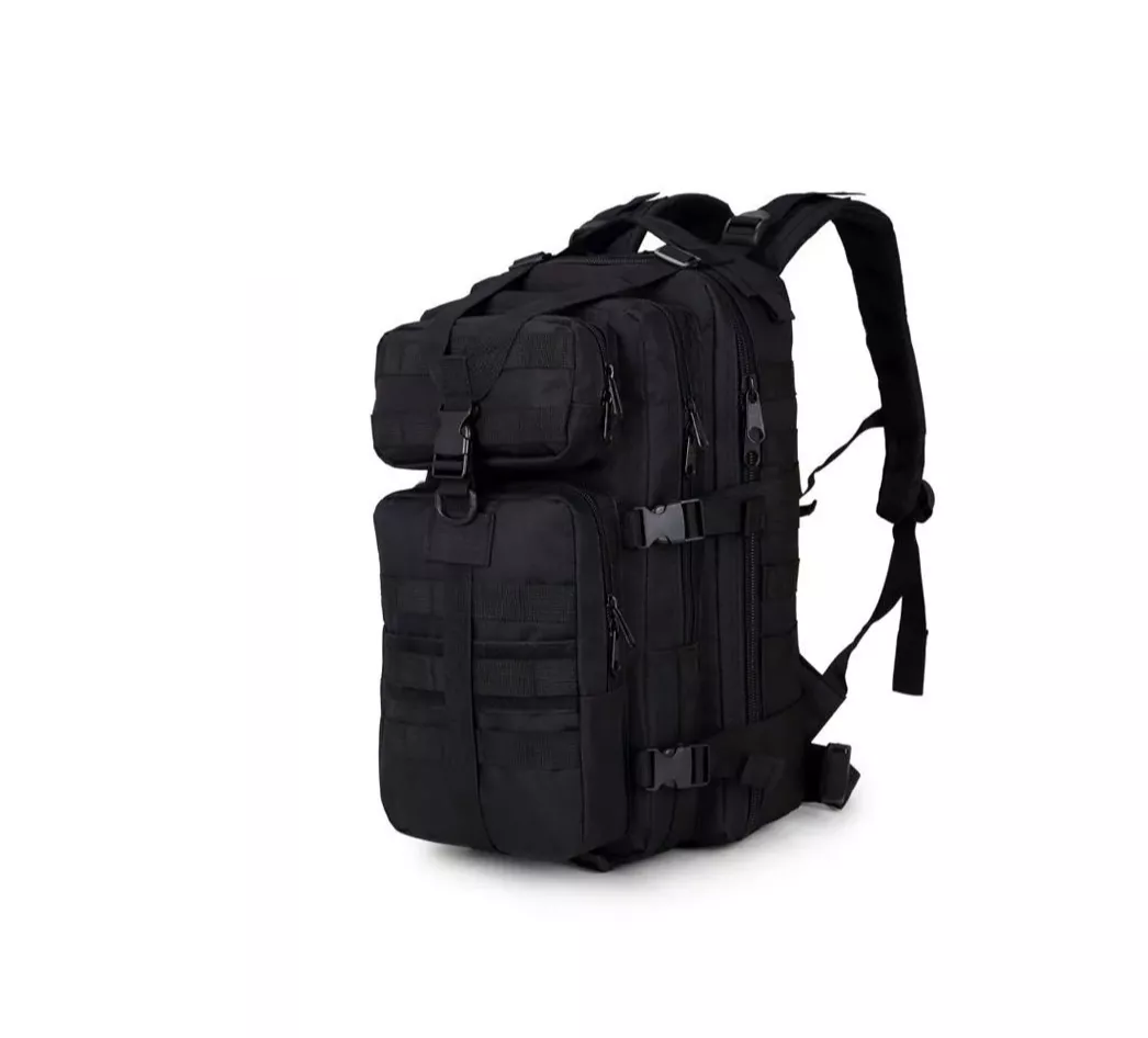 Водонепроницаемый тактический рюкзак (чёрный) 30 литров