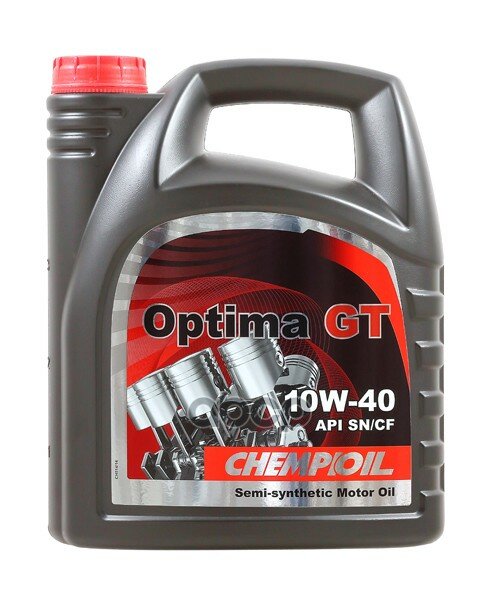 CHEMPIOIL 10w-40 Optima Gt Sn/Cf, A3/А3/B4, 4л (Полусинт. Мотор. Масло)