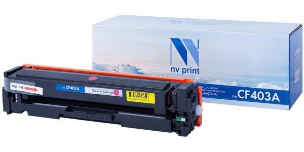 Картридж NV-Print CF403A для для HP Laser Jet Pro M252 MFP M277 1400стр Пурпурный