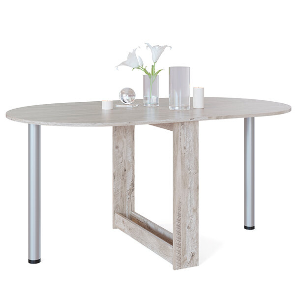 фото Стол раскладной Сокол СП-12, цвет дуб юкон