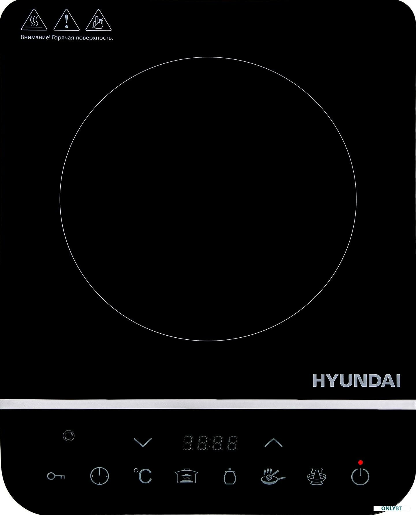 Индукционная плита Hyundai HYC-0104, черный
