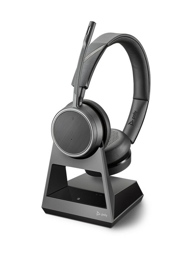 Plantronics Voyager 4220 Office-1 беспроводная Bluetooth гарнитура для стац и мобтел ( 212721-05 )