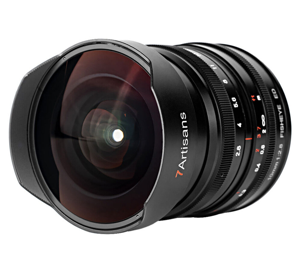 Объектив 7artisans 10mm f/28 Fisheye Canon RF