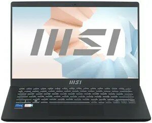 MicroStar MSI Modern 14 C12M-262RU 9S7-14J112-262 Black 14"