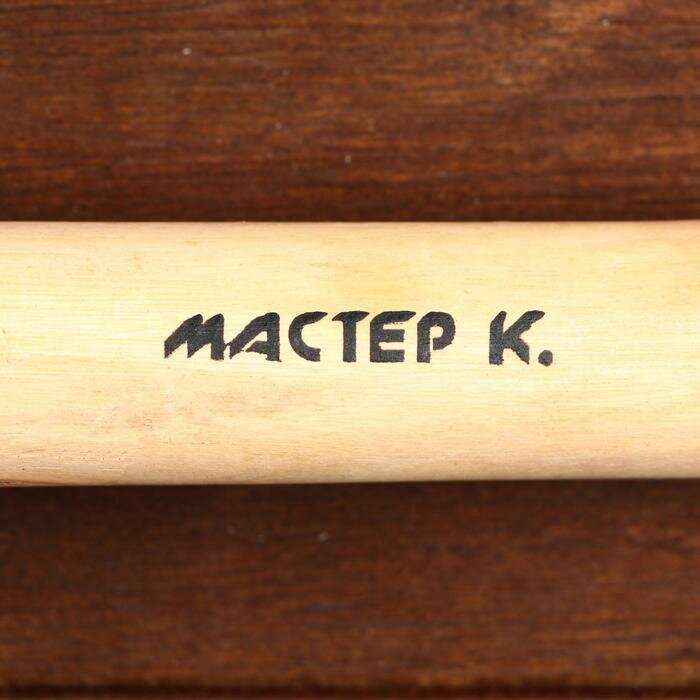 Лопата туристическая "Мастер К" штыковая, 37см, черная, дерево - фотография № 5
