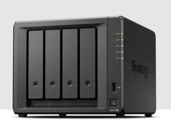 Synology СХД настольное исполнение 4BAY NO HDD DS923+ SYNOLOGY