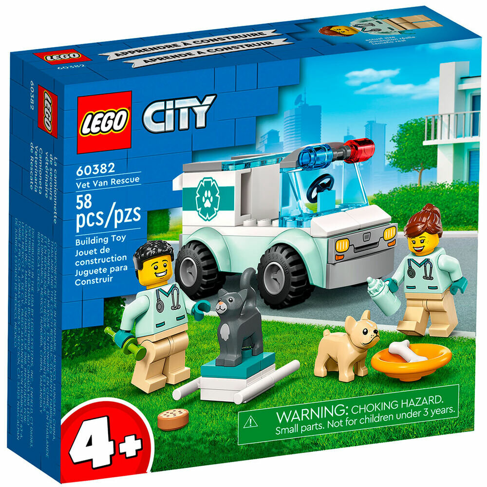 LEGO City "Ветеринарный фургон" 60382